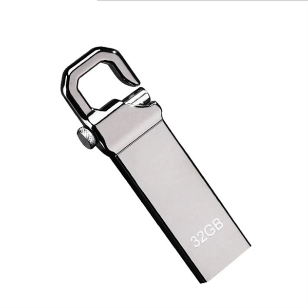 Sleek Metal Keychain Style Fast USB Drive - Sleek Metal Keychain Style Fast USB Drive - Image 4 of 4