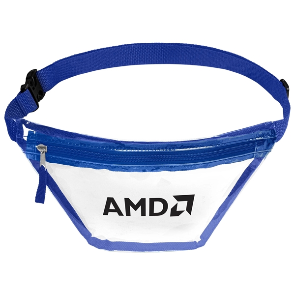 Clear PVC Fanny Pack - Standard - Clear PVC Fanny Pack - Standard - Image 0 of 4
