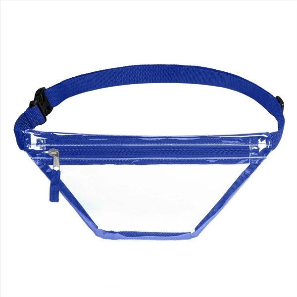 Clear PVC Fanny Pack - Standard - Clear PVC Fanny Pack - Standard - Image 3 of 4
