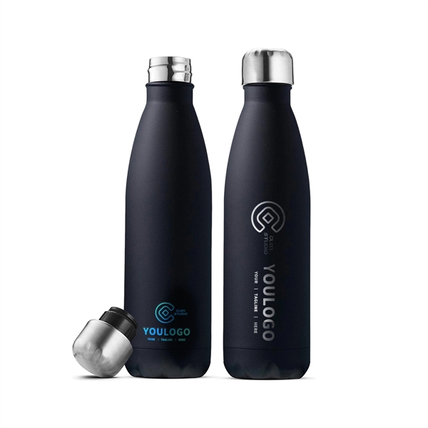 MOQ 50 17oz Vacuum Insulated Stainless Steel Water Bottle - MOQ 50 17oz Vacuum Insulated Stainless Steel Water Bottle - Image 0 of 2