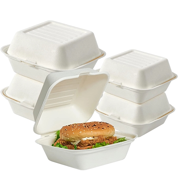 100% Compostable Biodegradable Take Out Container - 100% Compostable Biodegradable Take Out Container - Image 0 of 2