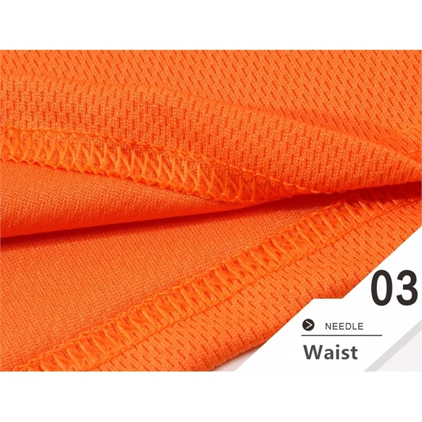 Muticolor Oversized Quick Drying Crew Neck Sports T-Shirt - Muticolor Oversized Quick Drying Crew Neck Sports T-Shirt - Image 5 of 5