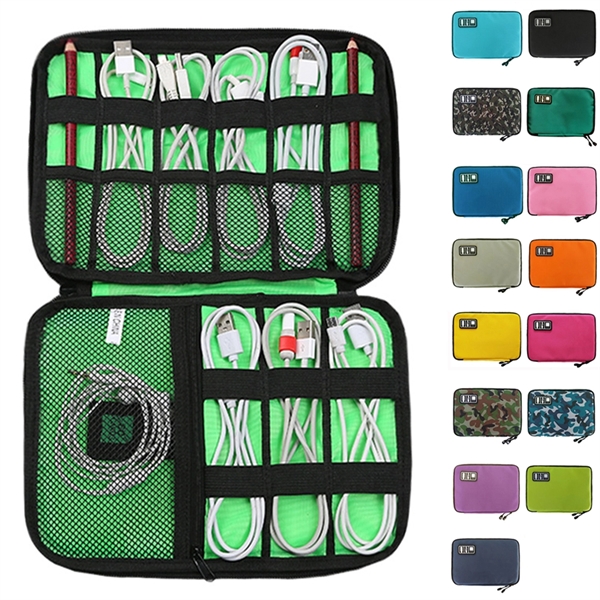 Travel Cable Organizer Bag - Travel Cable Organizer Bag - Image 0 of 2