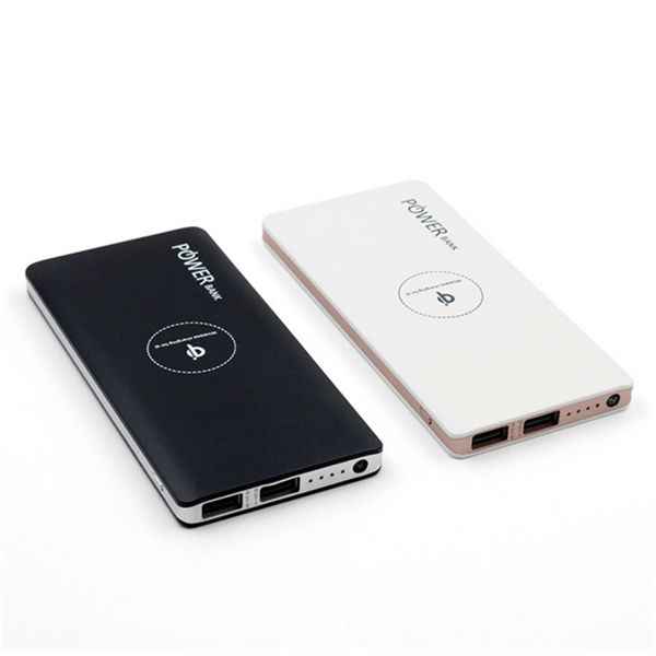 10000 mAh Wireless Power Bank with Flashlight - 10000 mAh Wireless Power Bank with Flashlight - Image 0 of 2