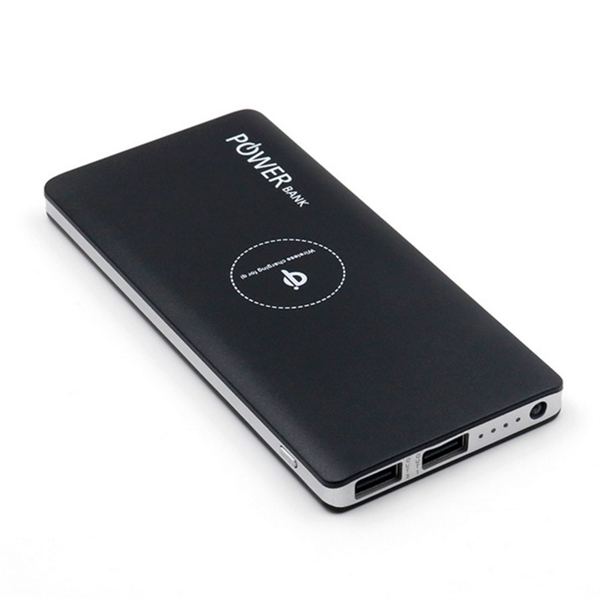 10000 mAh Wireless Power Bank with Flashlight - 10000 mAh Wireless Power Bank with Flashlight - Image 1 of 2