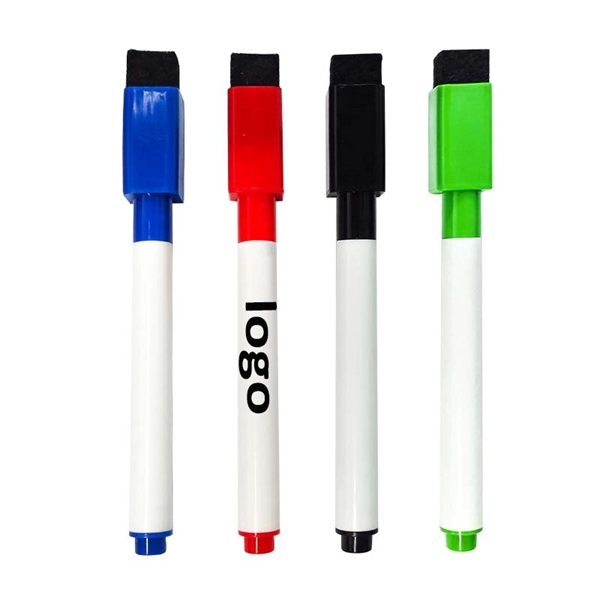 Markers with Magnetic Cap and Eraser - Markers with Magnetic Cap and Eraser - Image 0 of 3