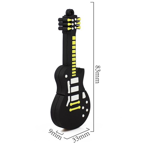 Guitar Shaped USB Flash Drive - Guitar Shaped USB Flash Drive - Image 2 of 3