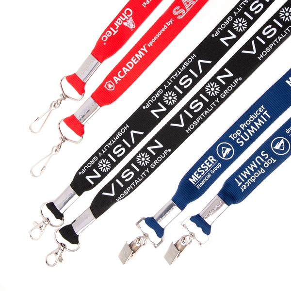 1" Double Ended Lanyards - 1" Double Ended Lanyards - Image 0 of 1