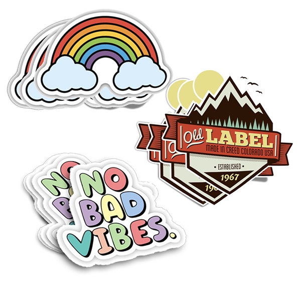 Custom Die Cut Stickers - Custom Die Cut Stickers - Image 4 of 4