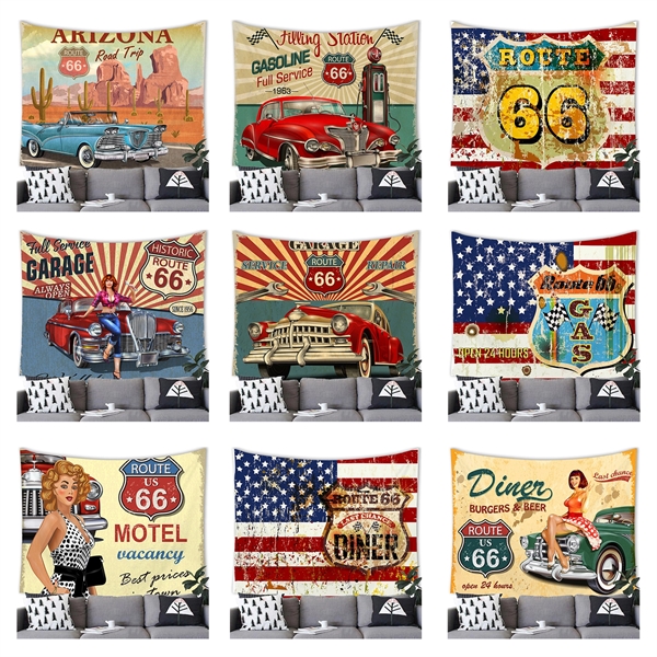 79'X59' Wall Hanging Tapestry - 79'X59' Wall Hanging Tapestry - Image 1 of 3