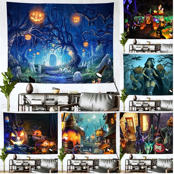 79'X59' Wall Hanging Tapestry - 79'X59' Wall Hanging Tapestry - Image 2 of 3