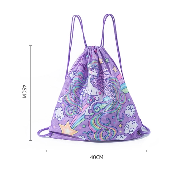Drawstring Backpack Bag - Drawstring Backpack Bag - Image 3 of 9
