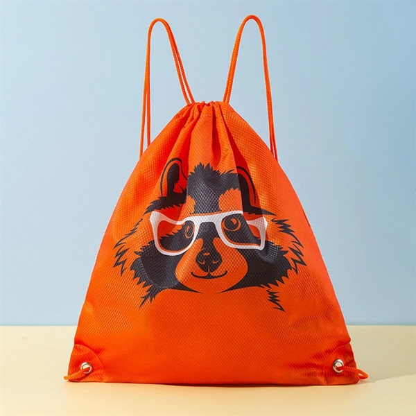 Drawstring Backpack Bag - Drawstring Backpack Bag - Image 5 of 9