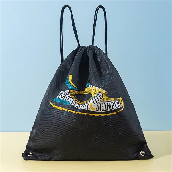 Drawstring Backpack Bag - Drawstring Backpack Bag - Image 7 of 9