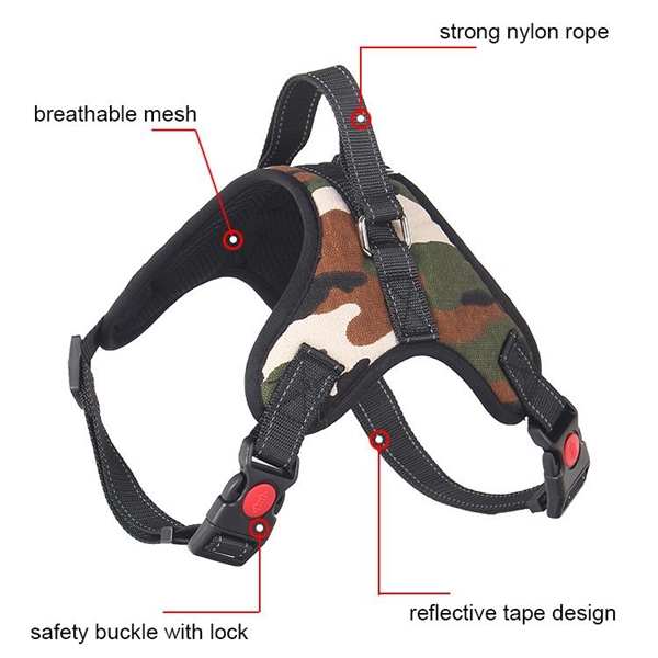 Adjustable Dog Safety Harness - Adjustable Dog Safety Harness - Image 1 of 12