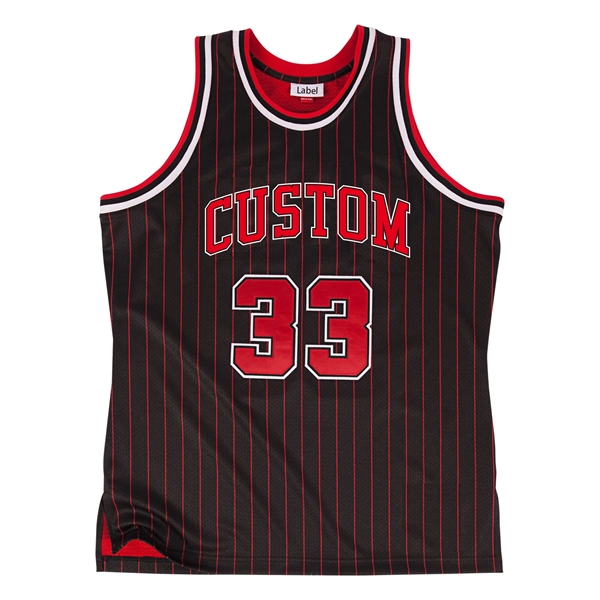 Custom Tackle Twill and Sublimation Basketball Uniforms - Custom Tackle Twill and Sublimation Basketball Uniforms - Image 10 of 10