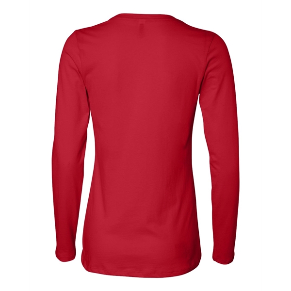 BELLA + CANVAS Women's Relaxed Jersey Long Sleeve Tee - BELLA + CANVAS Women's Relaxed Jersey Long Sleeve Tee - Image 13 of 25
