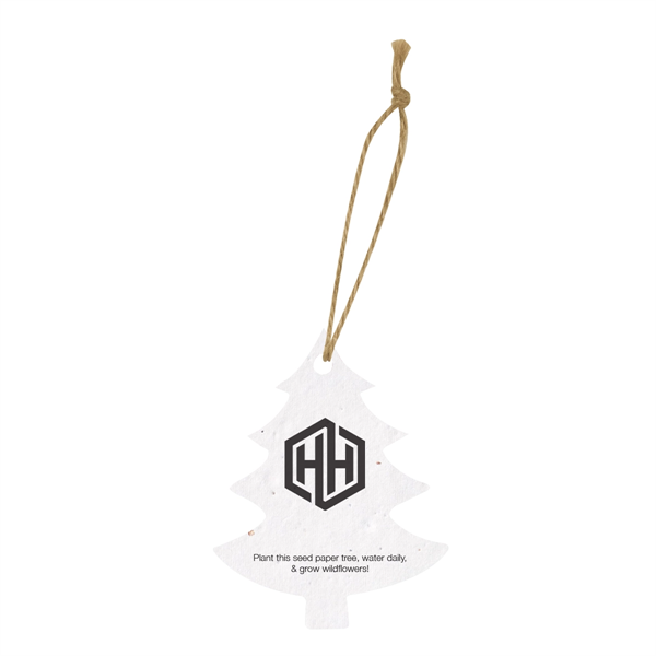 Bloomin® Tree Shaped Plantable Holiday Ornament - Bloomin® Tree Shaped Plantable Holiday Ornament - Image 0 of 1
