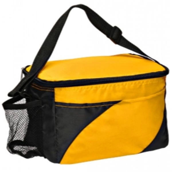 Frosty PEVA Insulated Cooler Lunch Bag (10" x 7" x 6") - Frosty PEVA Insulated Cooler Lunch Bag (10" x 7" x 6") - Image 4 of 5