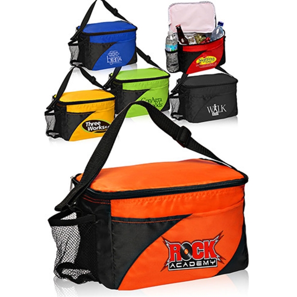Frosty PEVA Insulated Cooler Lunch Bag (10" x 7" x 6") - Frosty PEVA Insulated Cooler Lunch Bag (10" x 7" x 6") - Image 0 of 5
