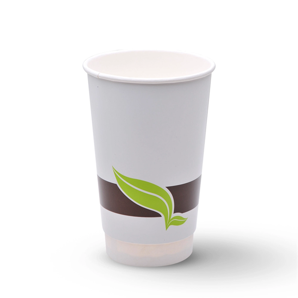 16 oz Disposable Paper Cup - Double Wall Insulated - 16 oz Disposable Paper Cup - Double Wall Insulated - Image 0 of 1