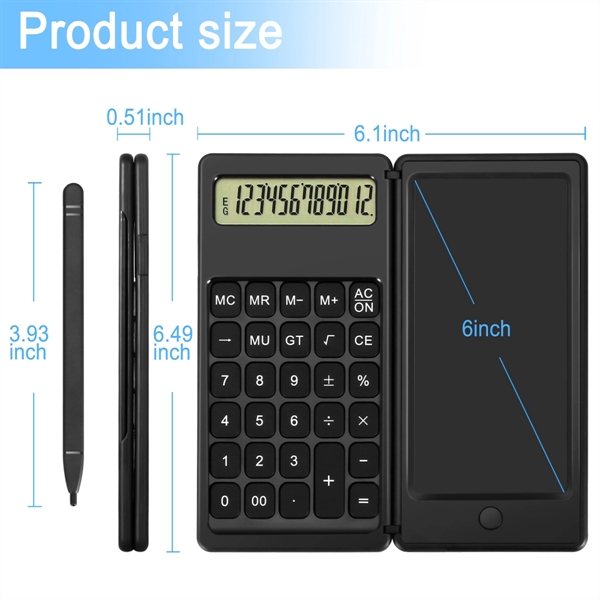 Calculator With Writing Tablet - Calculator With Writing Tablet - Image 2 of 4