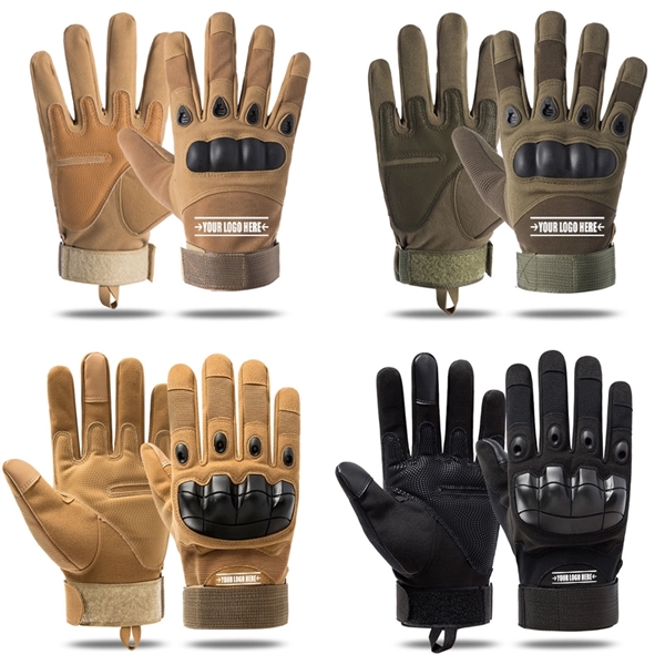 Tactical Rubber Knuckle Gloves - Tactical Rubber Knuckle Gloves - Image 1 of 6