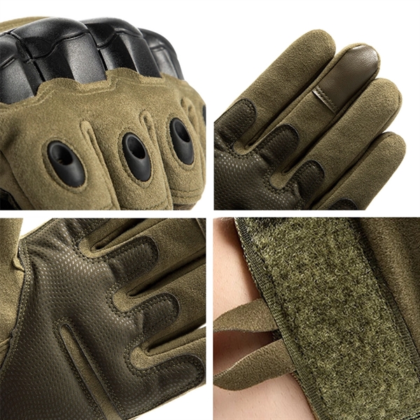 Tactical Rubber Knuckle Gloves - Tactical Rubber Knuckle Gloves - Image 4 of 6
