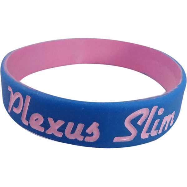 Dual Layered Color Coat Wristband - Dual Layered Color Coat Wristband - Image 0 of 23