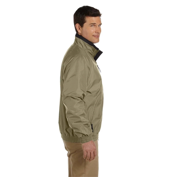 Harriton Adult Fleece-Lined Nylon Jacket - Harriton Adult Fleece-Lined Nylon Jacket - Image 2 of 45