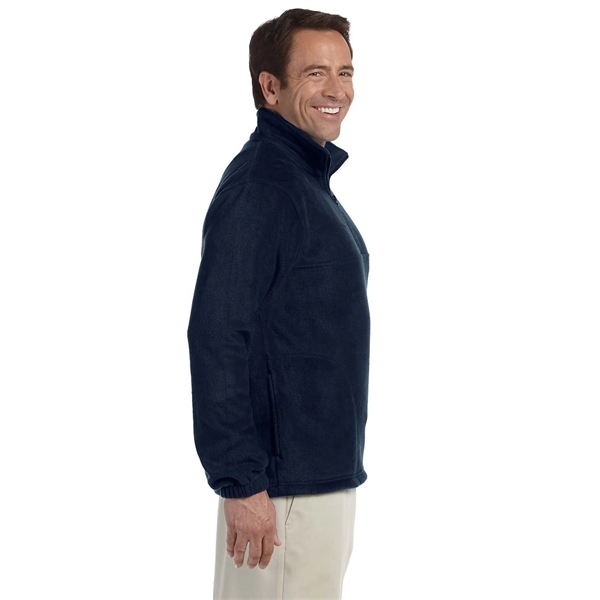 Harriton Adult Quarter-Zip Fleece Pullover - Harriton Adult Quarter-Zip Fleece Pullover - Image 4 of 47