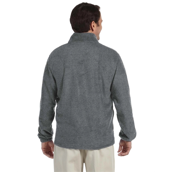 Harriton Adult Quarter-Zip Fleece Pullover - Harriton Adult Quarter-Zip Fleece Pullover - Image 10 of 47