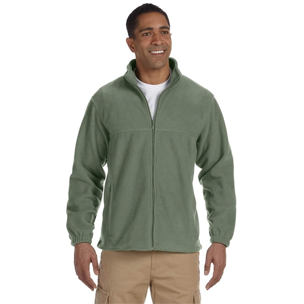 Harriton Men's Full-Zip Fleece - Harriton Men's Full-Zip Fleece - Image 3 of 87