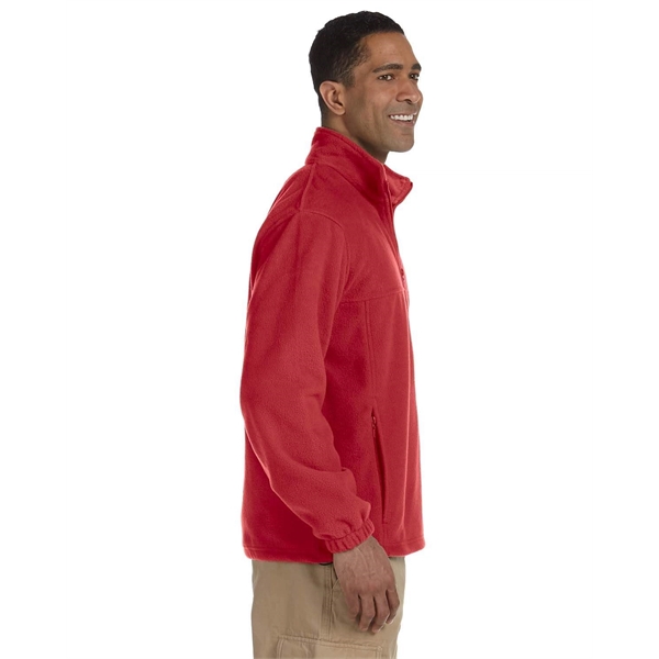 Harriton Men's Full-Zip Fleece - Harriton Men's Full-Zip Fleece - Image 14 of 87