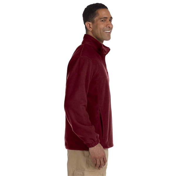 Harriton Men's Full-Zip Fleece - Harriton Men's Full-Zip Fleece - Image 21 of 87