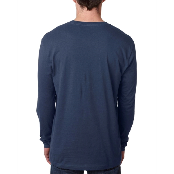 Next Level Apparel Men's Cotton Long-Sleeve Crew - Next Level Apparel Men's Cotton Long-Sleeve Crew - Image 3 of 87