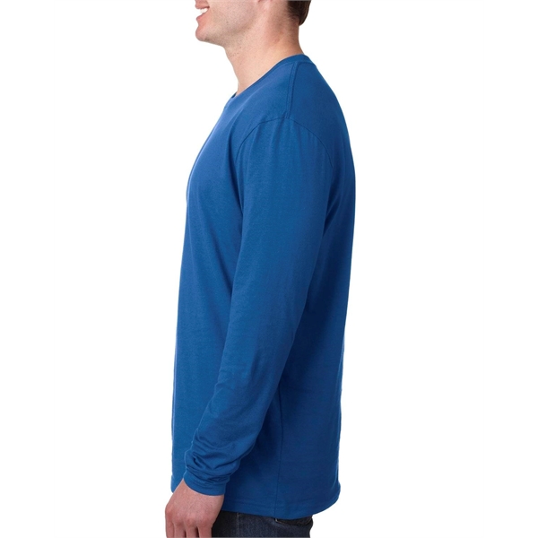 Next Level Apparel Men's Cotton Long-Sleeve Crew - Next Level Apparel Men's Cotton Long-Sleeve Crew - Image 6 of 87