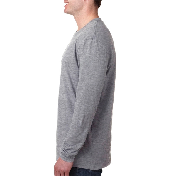 Next Level Apparel Men's Cotton Long-Sleeve Crew - Next Level Apparel Men's Cotton Long-Sleeve Crew - Image 8 of 87