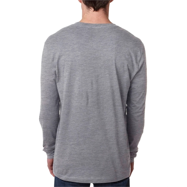 Next Level Apparel Men's Cotton Long-Sleeve Crew - Next Level Apparel Men's Cotton Long-Sleeve Crew - Image 9 of 87