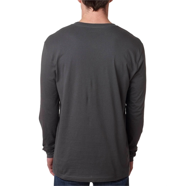 Next Level Apparel Men's Cotton Long-Sleeve Crew - Next Level Apparel Men's Cotton Long-Sleeve Crew - Image 12 of 87