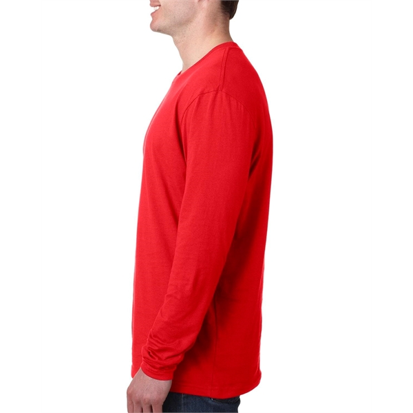 Next Level Apparel Men's Cotton Long-Sleeve Crew - Next Level Apparel Men's Cotton Long-Sleeve Crew - Image 17 of 87