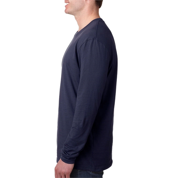 Next Level Apparel Men's Cotton Long-Sleeve Crew - Next Level Apparel Men's Cotton Long-Sleeve Crew - Image 23 of 87