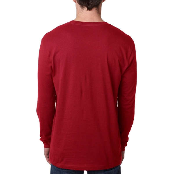 Next Level Apparel Men's Cotton Long-Sleeve Crew - Next Level Apparel Men's Cotton Long-Sleeve Crew - Image 25 of 87