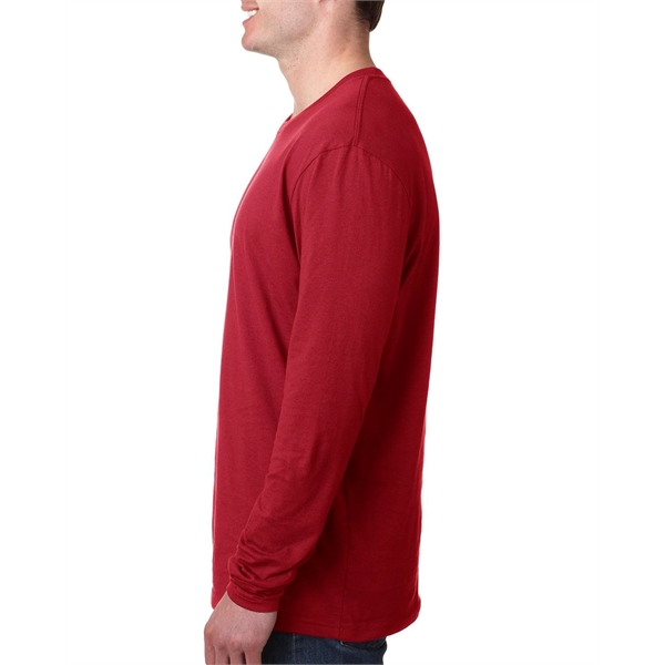 Next Level Apparel Men's Cotton Long-Sleeve Crew - Next Level Apparel Men's Cotton Long-Sleeve Crew - Image 26 of 87