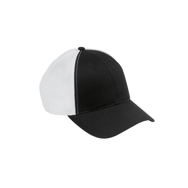 Old School Baseball Cap with Technical Mesh - Old School Baseball Cap with Technical Mesh - Image 4 of 10