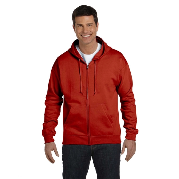 Hanes Adult EcoSmart® Full-Zip Hooded Sweatshirt - Hanes Adult EcoSmart® Full-Zip Hooded Sweatshirt - Image 3 of 53