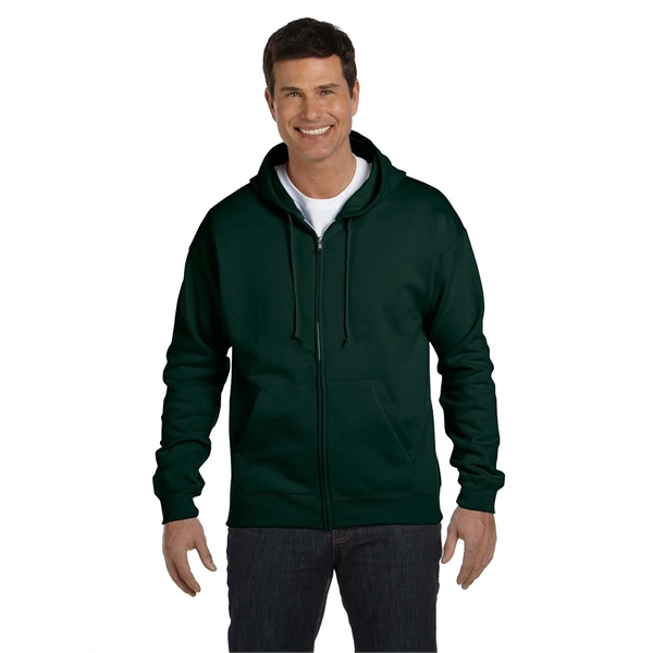 Hanes Adult EcoSmart® Full-Zip Hooded Sweatshirt - Hanes Adult EcoSmart® Full-Zip Hooded Sweatshirt - Image 6 of 53