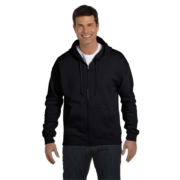 Hanes Adult EcoSmart® Full-Zip Hooded Sweatshirt - Hanes Adult EcoSmart® Full-Zip Hooded Sweatshirt - Image 15 of 53