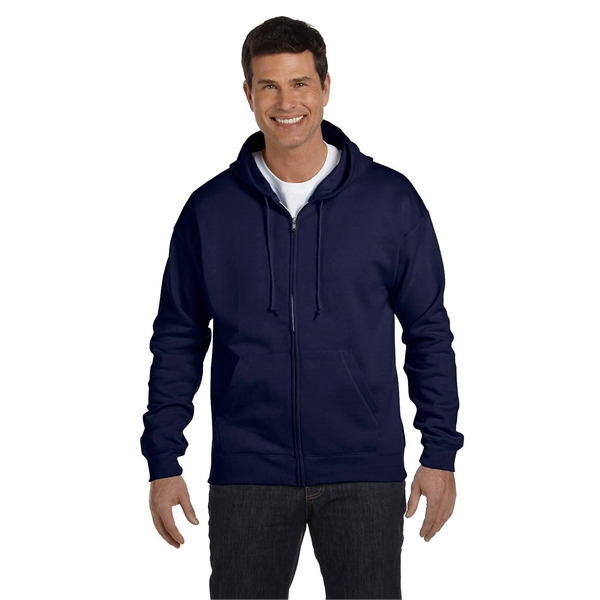 Hanes Adult EcoSmart® Full-Zip Hooded Sweatshirt - Hanes Adult EcoSmart® Full-Zip Hooded Sweatshirt - Image 18 of 53