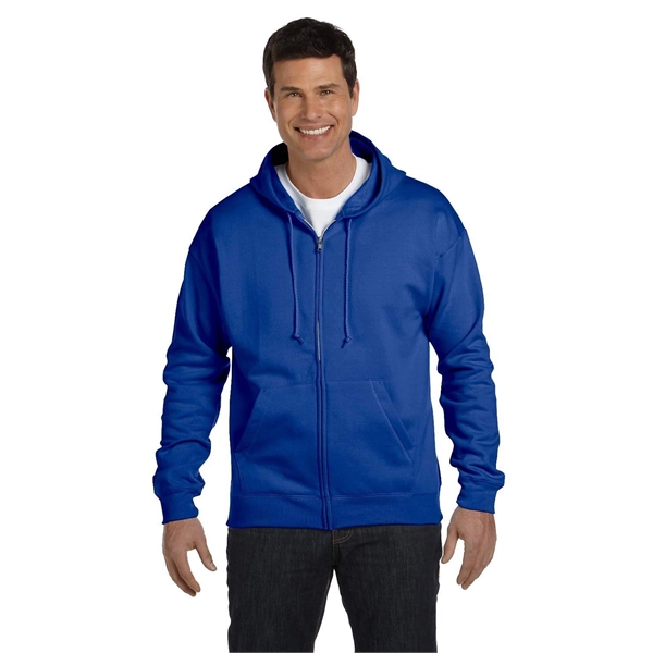 Hanes Adult EcoSmart® Full-Zip Hooded Sweatshirt - Hanes Adult EcoSmart® Full-Zip Hooded Sweatshirt - Image 21 of 53